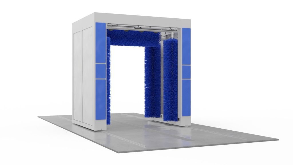 systèmes de lavage de voitures de type pont